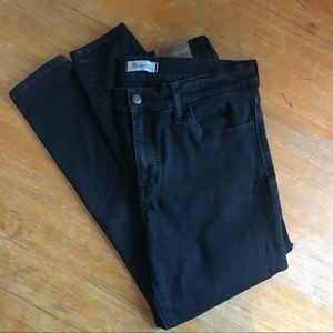 MADEWELL Petite Roadtripper Jeans in Bennett Black